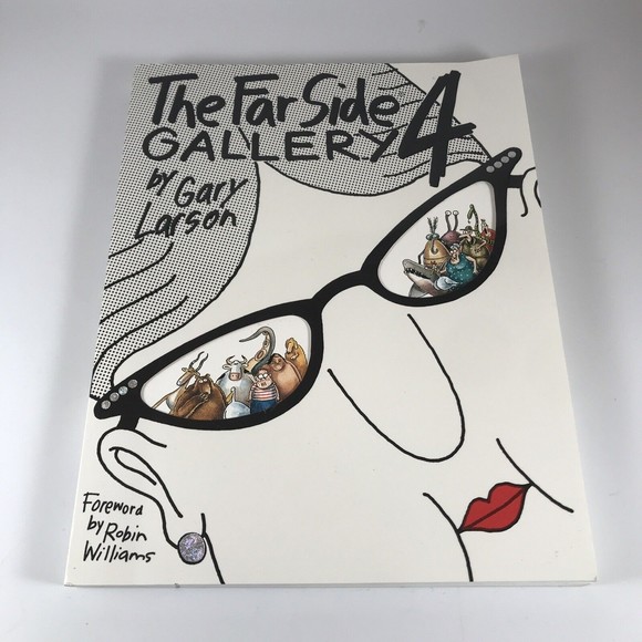 The Far Side Gallery 4 By Gary Larson Foreward by Robin Williams 1993 - Picture 1 of 5